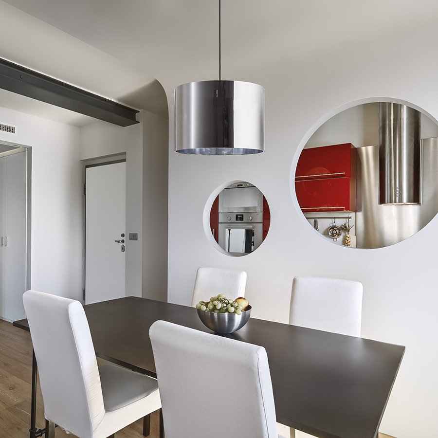 RENDL FANCY 35/25 závesná chrómová fólia 230V LED E27 15W