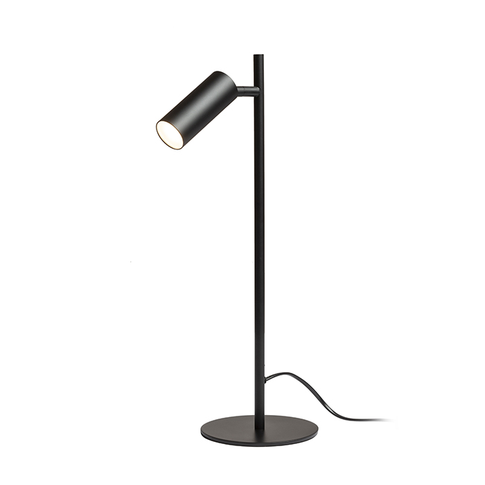 RENDL R13429 TAPIO LED stolná lampa, pracovné čierna