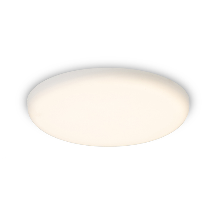 RENDL R13430 BELI LED podhľadové svietidlo, kúpeľňové LED IP65 mliečny akrylát