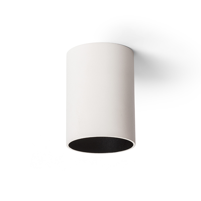 RENDL CONNOR stropná biela/čierna 230V LED GU10 10W