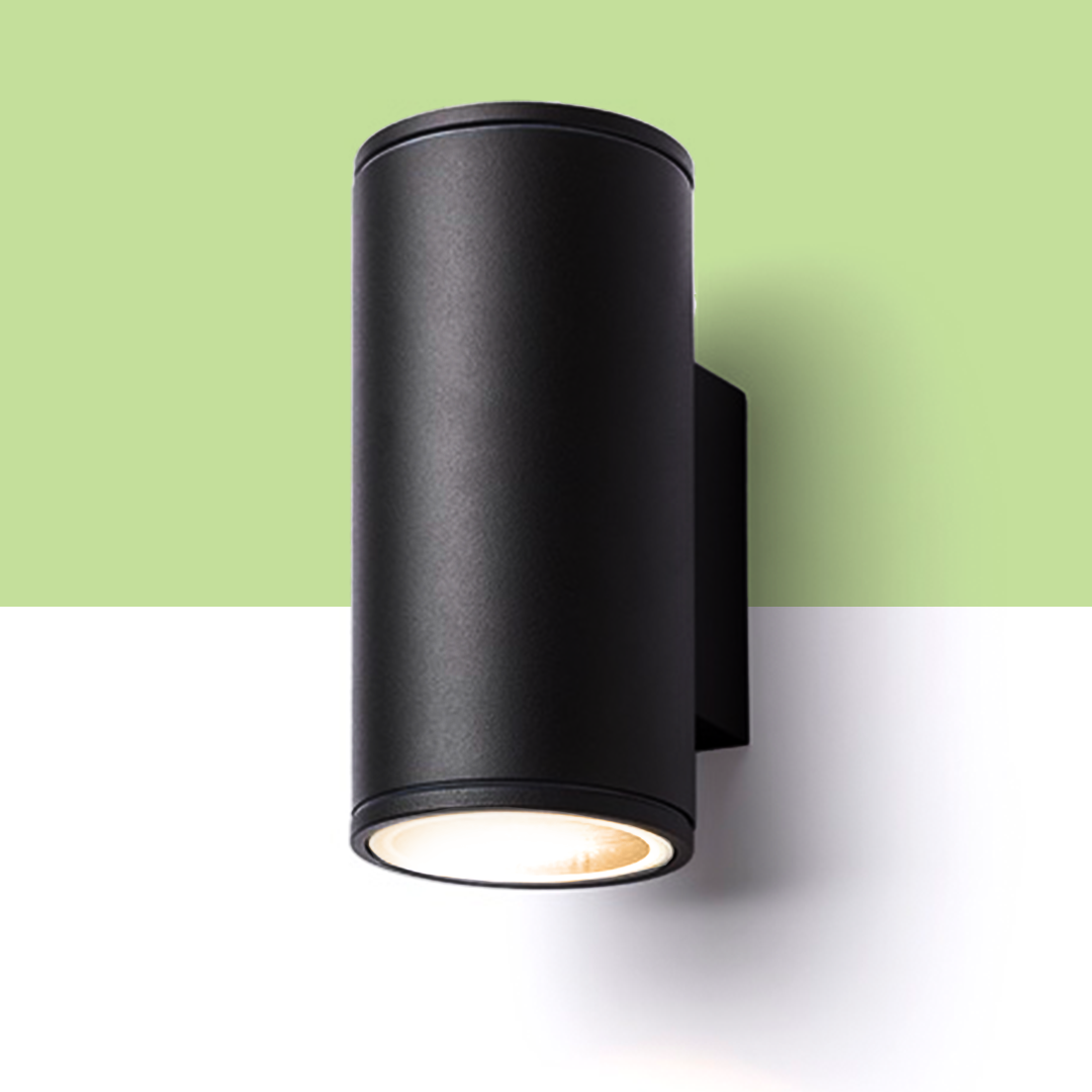 RENDL LIZZI II nástenná antracitová 230V LED GU10 2x8W IP54