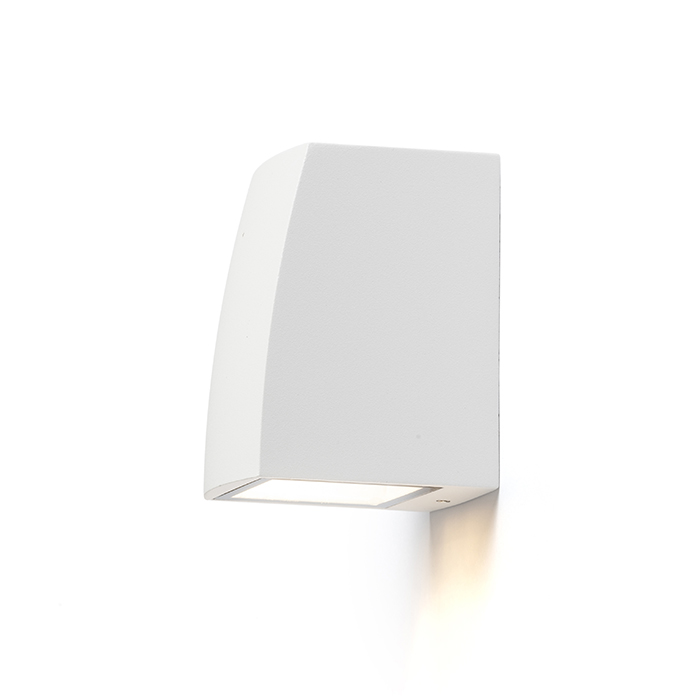 RENDL SELMA nástenná biela 230V GU10 8W IP54