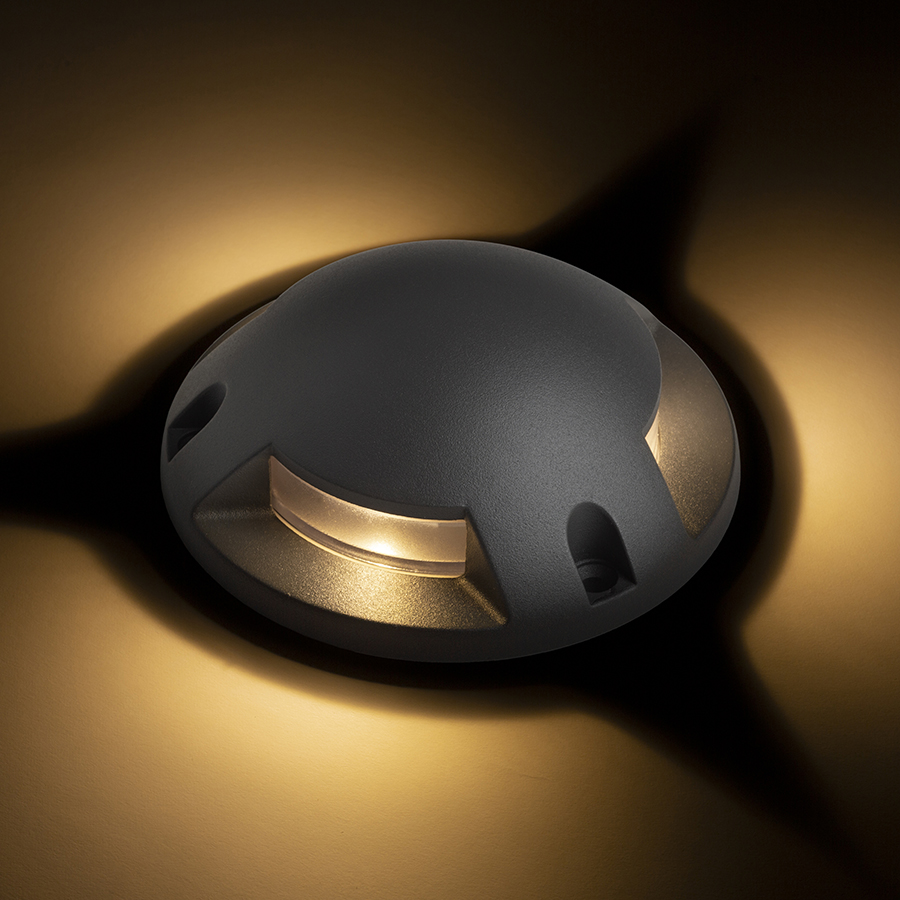 RENDL TOPTOP S III antracitová 230V LED 3x1W IP67 3000K