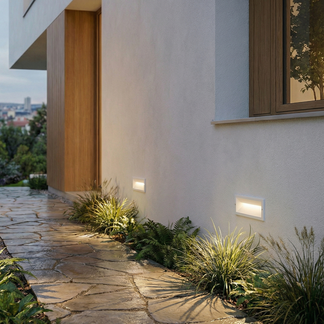 RENDL RAGG zápustná biela 230V LED 12W IP65 3000K