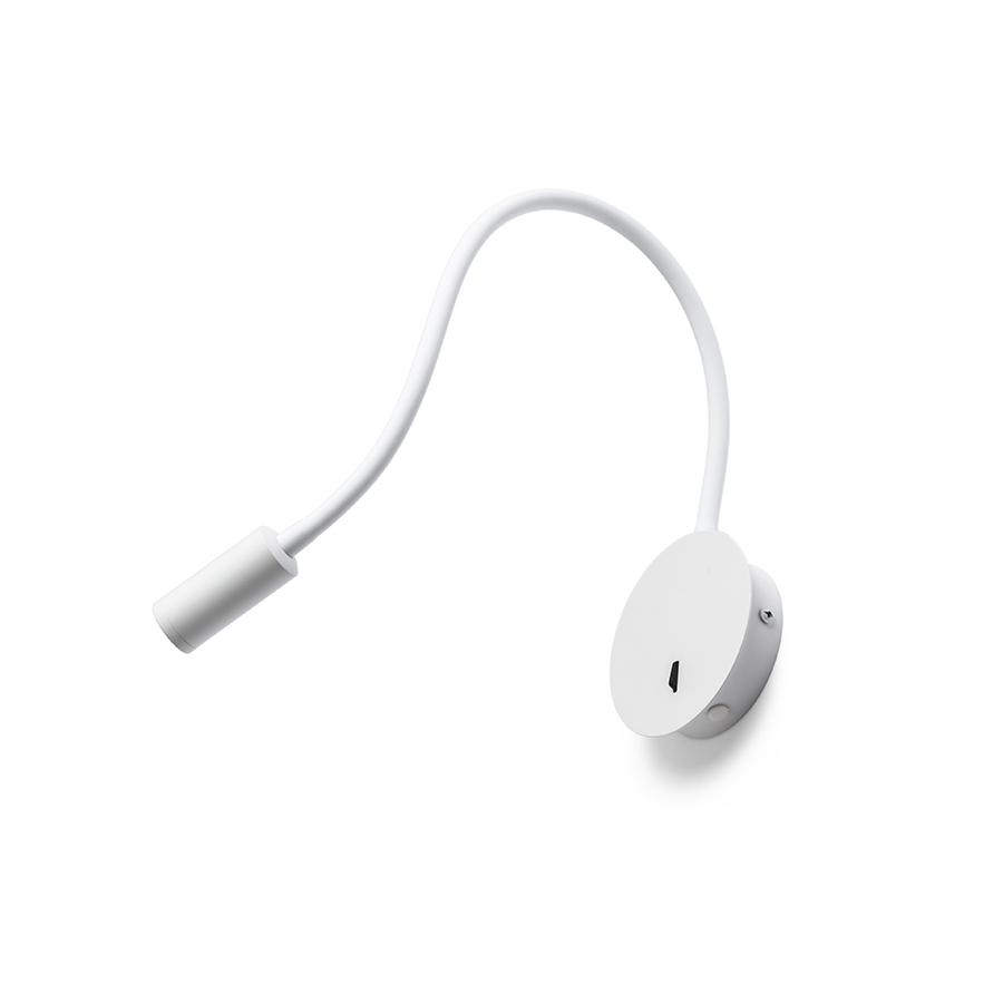 RENDL VALE nástenná biela 230V LED 3W 30° 3000K