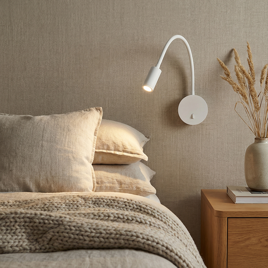 RENDL VALE nástenná biela 230V LED 3W 30° 3000K