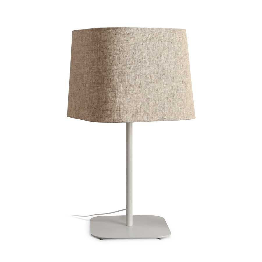 RENDL R13663 PERTH stolná lampa, dekoratívne béžová/biela