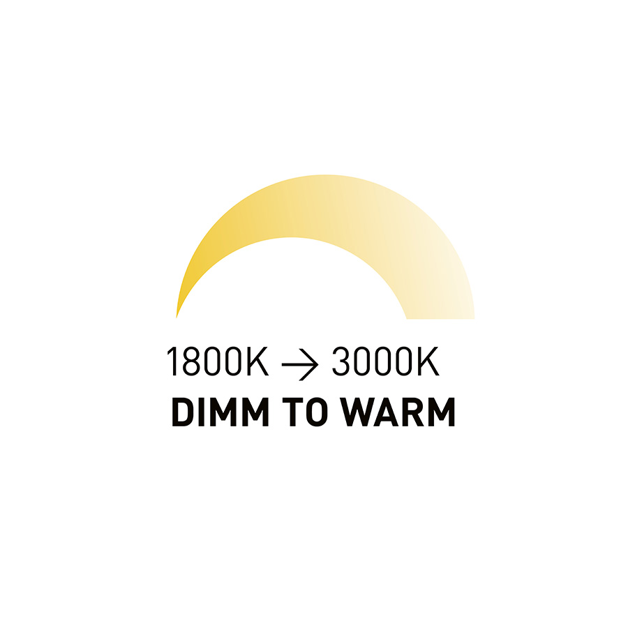 RENDL OWEN DIMM zápustná biela 230V LED 7W 45° IP54 3000K - 1800K