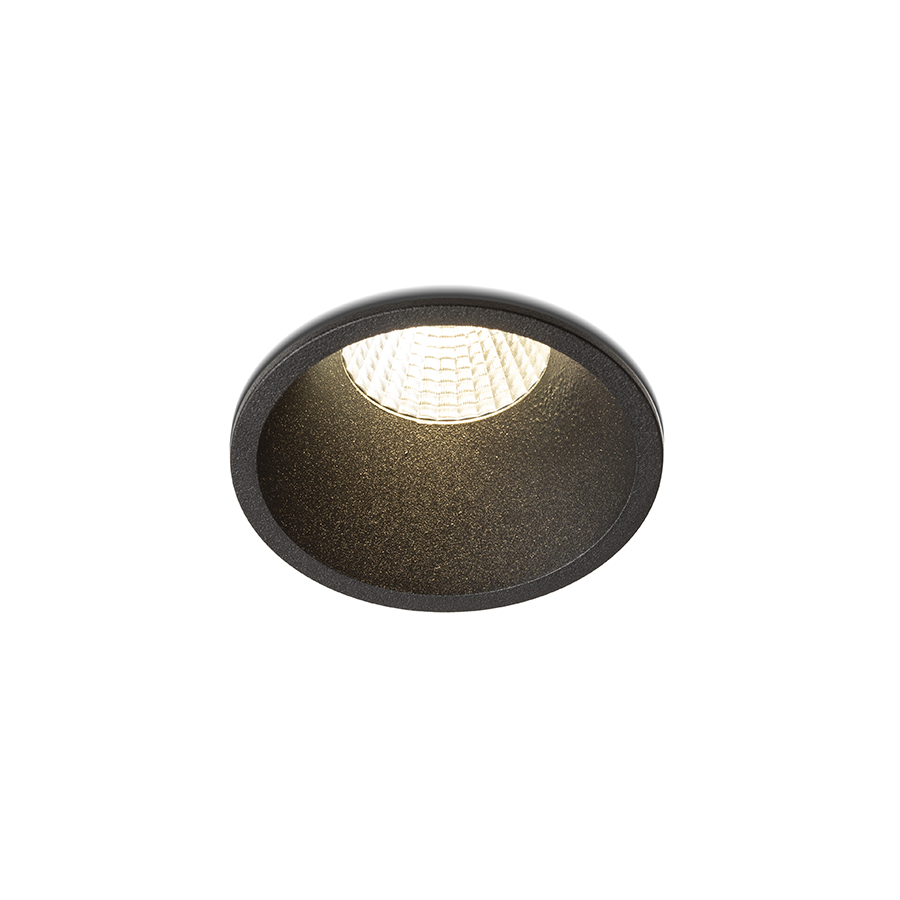 RENDL R13668 OWEN LED podhľadové svietidlo, kúpeľňové LED IP54 čierna