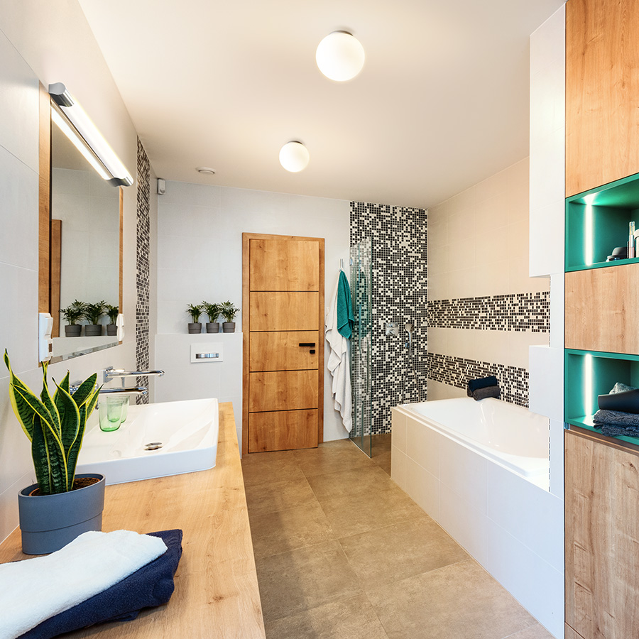 RENDL BOLLY 26 stropná opálové sklo/chróm 230V LED E27 15W IP44