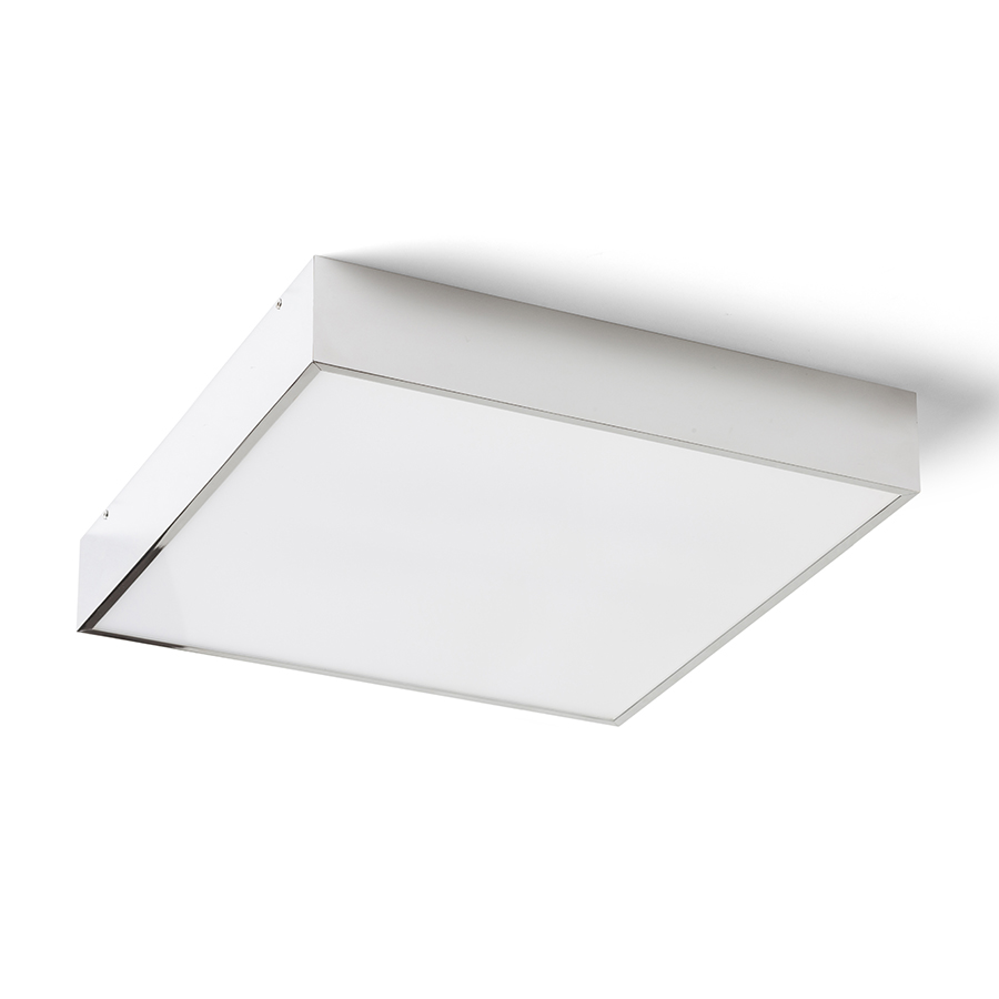 RENDL MERANO LED 35 stropná chróm/matný akrylát 230V LED 24W IP44 3000K