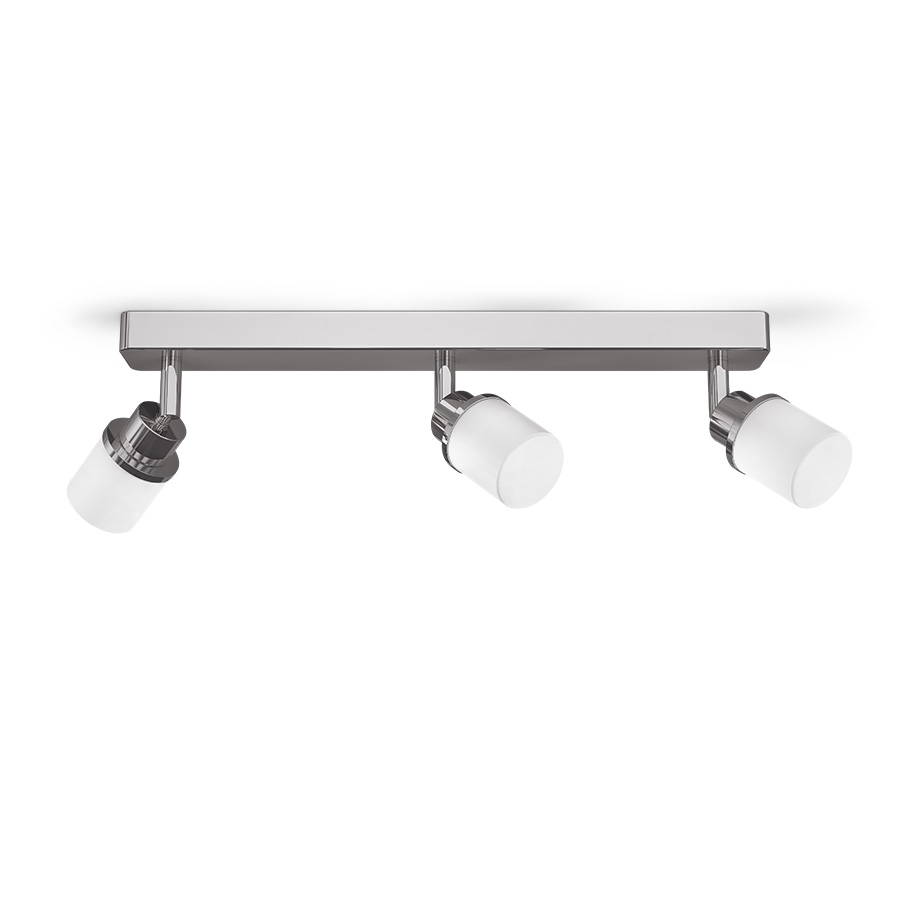RENDL R13703 LINN bodové svetlo, kúpeľňové IP44 opálové sklo/chróm