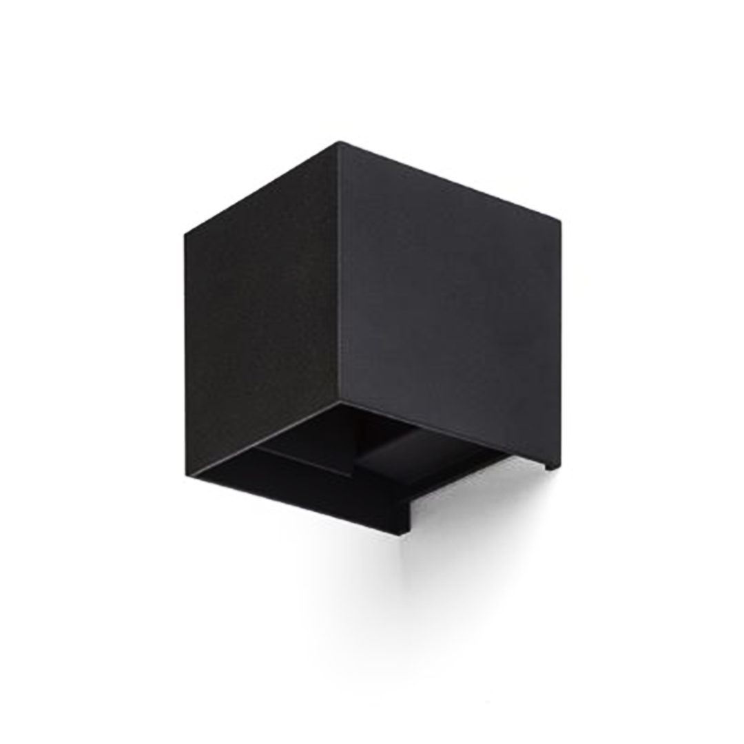 RENDL TITO SQ DIMM nástenná biela 230V LED 2x3W IP65 3000K