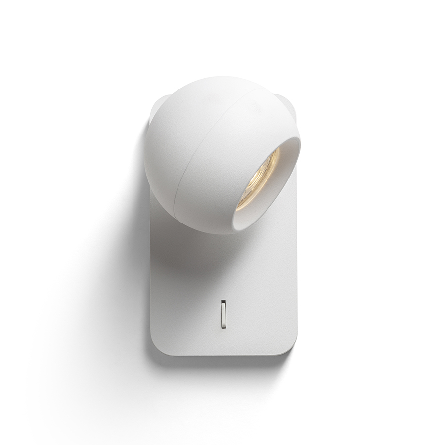 RENDL SIENA nástenná biela 230V LED GU10 9W