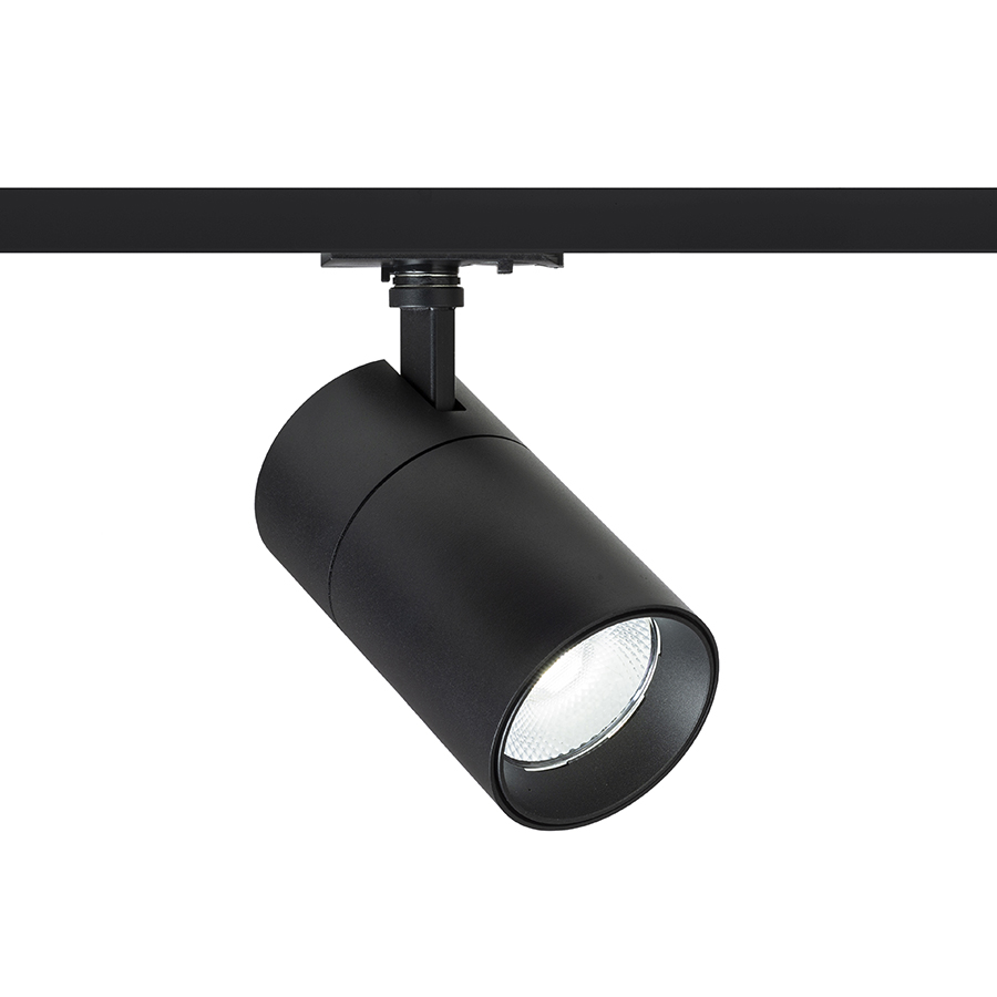 RENDL R13772 WISH LED Jednookruhový lištový systém, 1F spot čierna