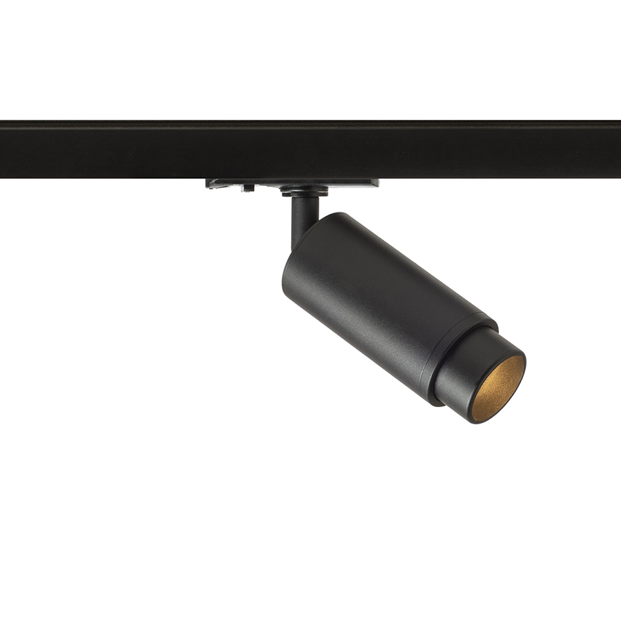 RENDL OPTIMUS na jednookr. lištu čierna 230V LED GU10 9W 10 50°