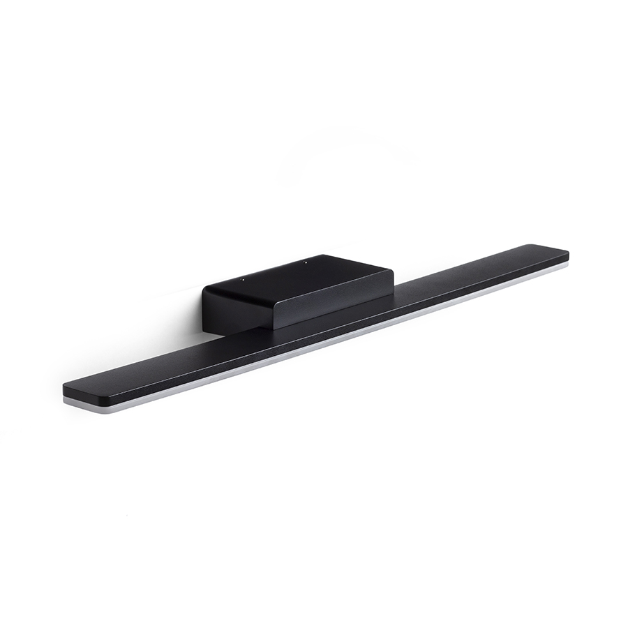 RENDL MAREA 60 nástenná čierna 230V LED 18W IP44 3000K