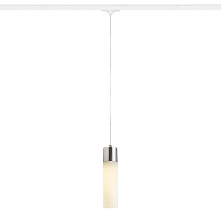 RENDL R13854 EIGHT Trojokruhový systém, 3F závesné opálové sklo/chróm