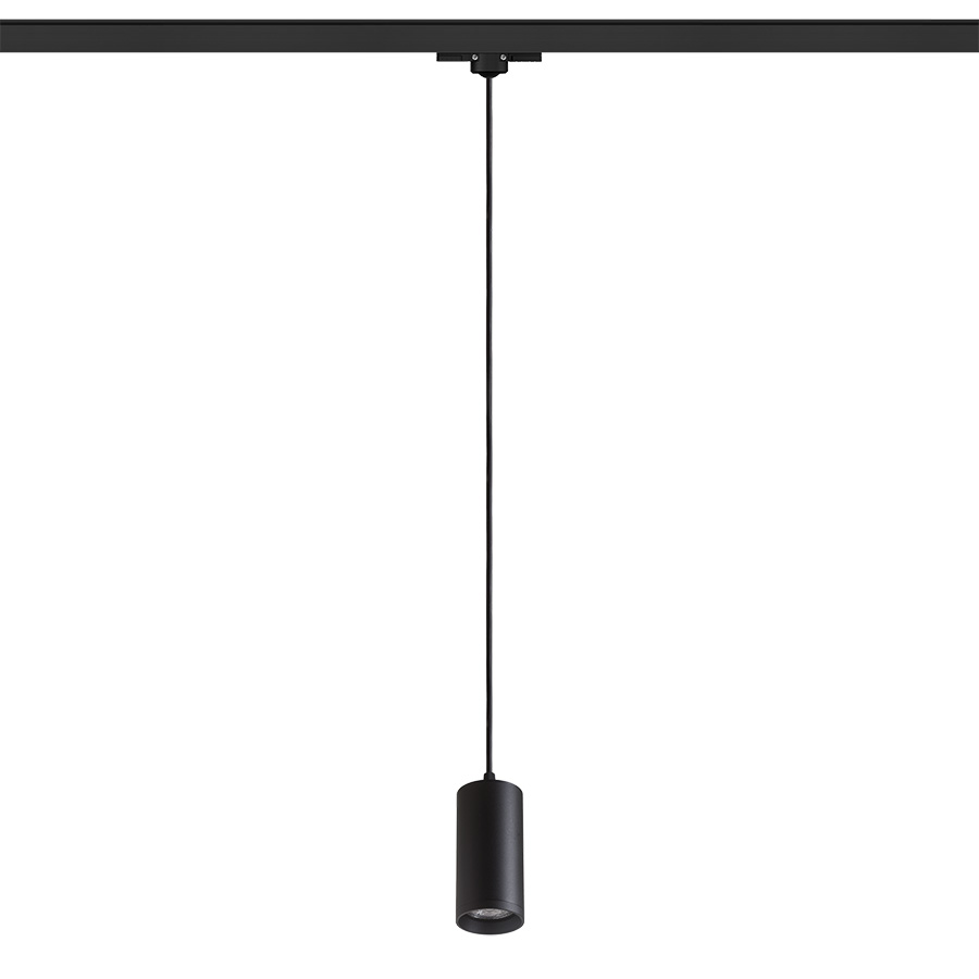 RENDL BELENOS na trojokruh. lištu závesná čierna 230V LED GU10 9W