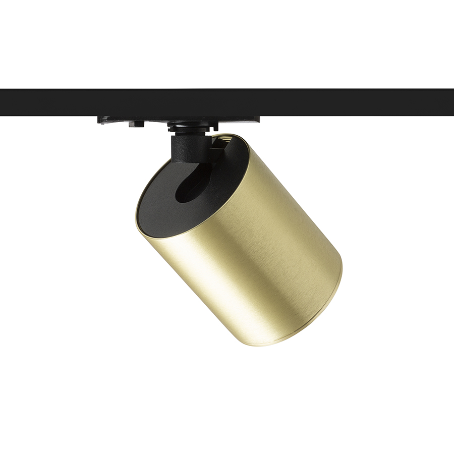 RENDL DARIO na jednookr. lištu česaná mosadz 230V LED GU10 9W