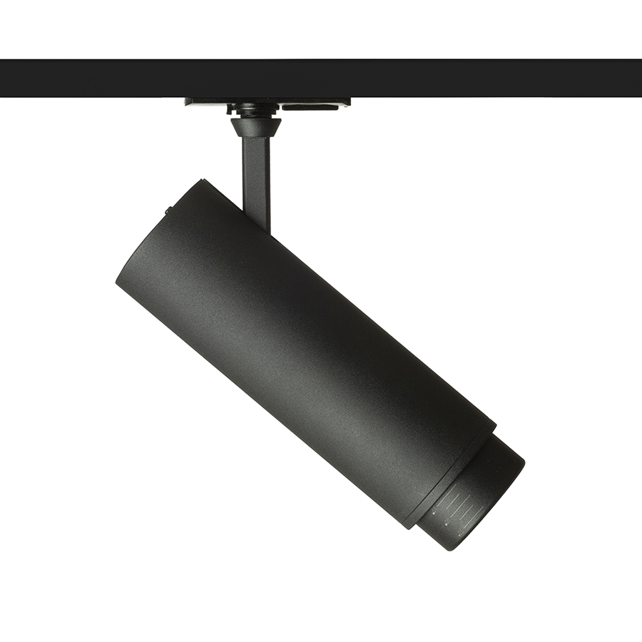 RENDL FOCUS 20 DIMM na jednookr. lištu čierna 230V LED 20W 10 60° 3000K 4000K 5000K