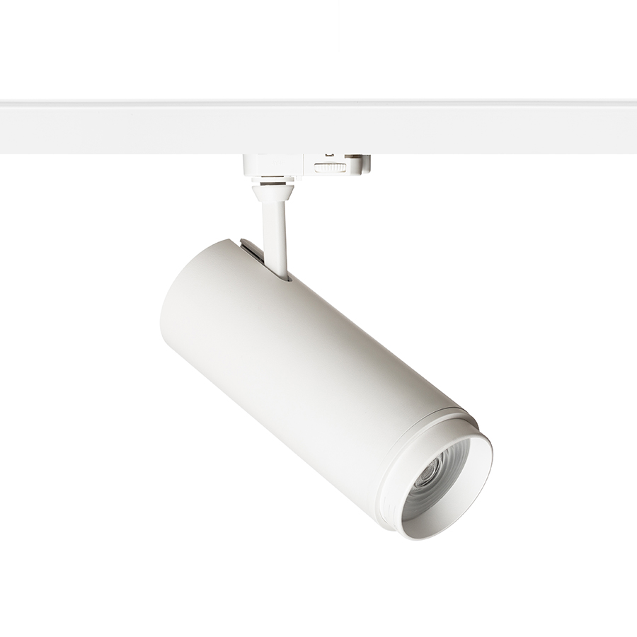 RENDL FOCUS 30 DIMM na trojokruh. lištu biela 230V LED 30W 10 60° 3000K 4000K 5000K