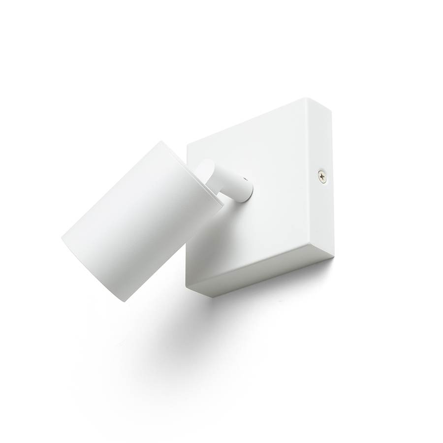 RENDL DUDE SQ prisadená biela 230V LED GU10 9W