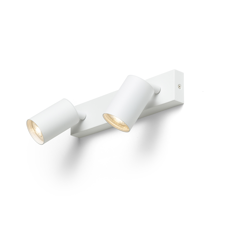 RENDL DUDE II prisadená biela 230V LED GU10 2x9W