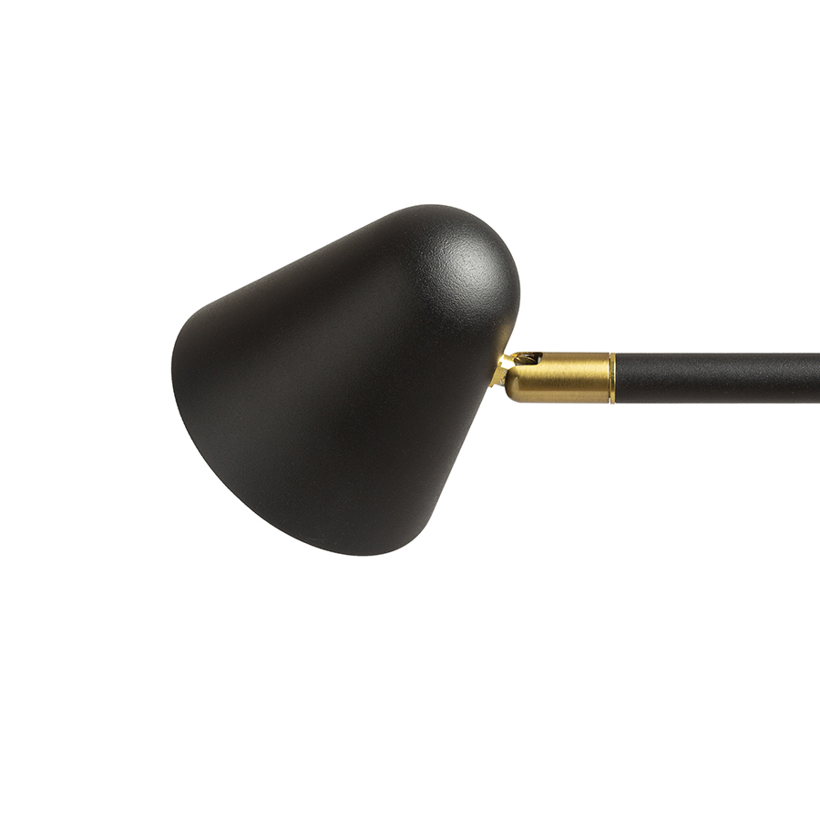 RENDL STIG stojanová čierna 230V LED 8.4W 34° 3000K