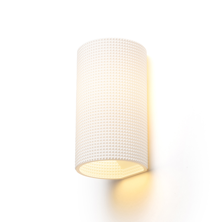 RENDL CALLUM RD2 250 nástenná biela Eco PLA 230V LED E27 15W