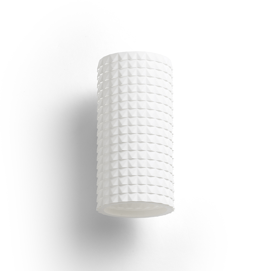 RENDL R14001 GLANS nástenná lampa, dekoratívne biela Eco PLA