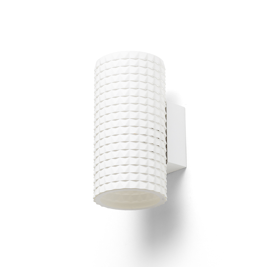 RENDL GLANS RB2 165 nástenná biela Eco PLA 230V LED G9 5W