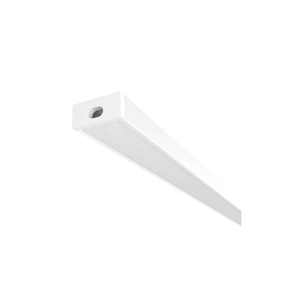 RENDL R14086 LED PROFILE LED pásik, profil biela matný akrylát/hliník