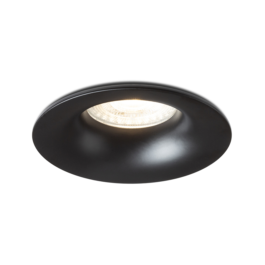 RENDL ISLA zápustná čierna 230V LED GU10 7W IP65