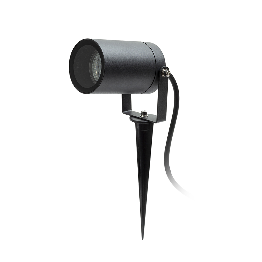 RENDL NAVONA na bodci antracitová 230V LED GU10 8W IP54