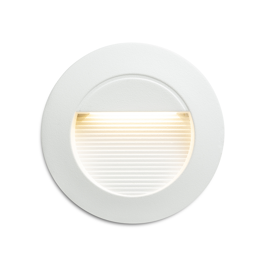 RENDL R14142 MARCO LED vonkajšie svietidlo, zápustné do steny IP65 biela