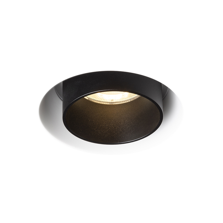 RENDL DAYTONA nakláňacia sadrová/čierna 230V LED GU10 8W
