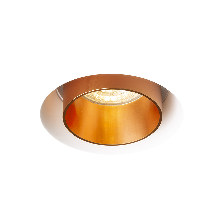 RENDL DAYTONA nakláňacia sadrová/česaná meď 230V LED GU10 8W