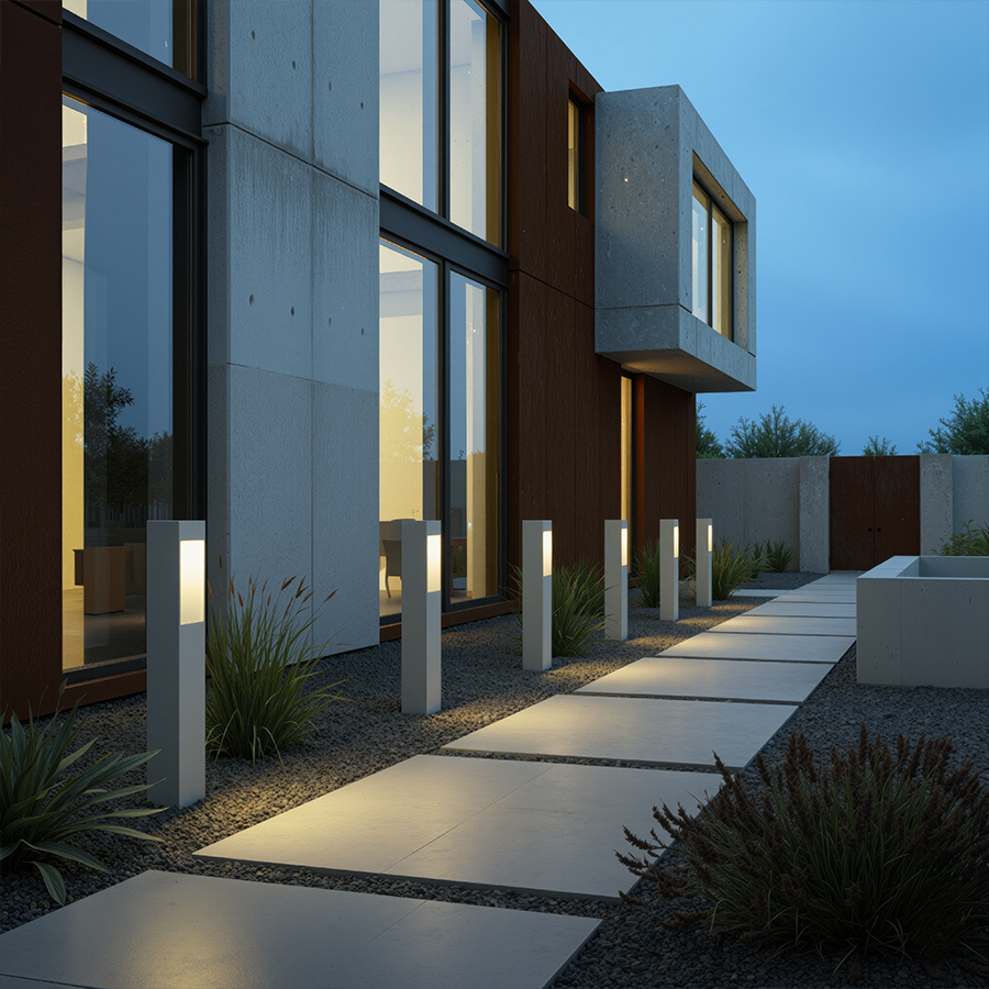 RENDL TORIN 60 stojanová svetlo sivá 230V LED 7W 120° IP65 3000K