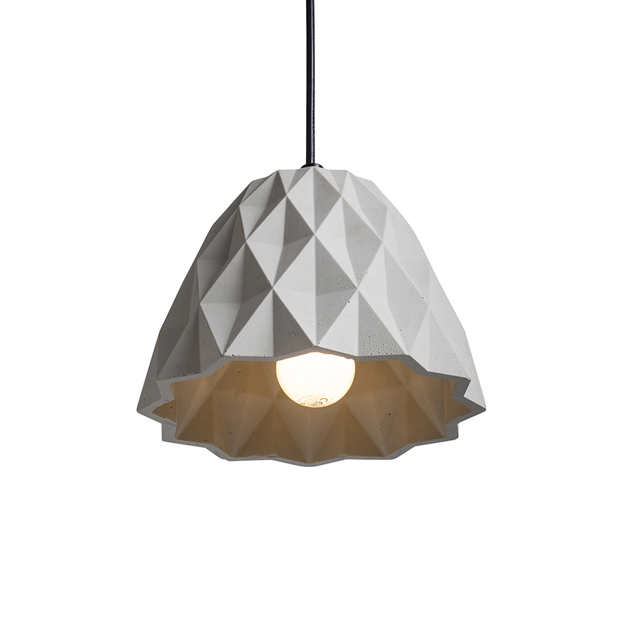 RENDL NAPLES závesná betón 230V LED E27 7W