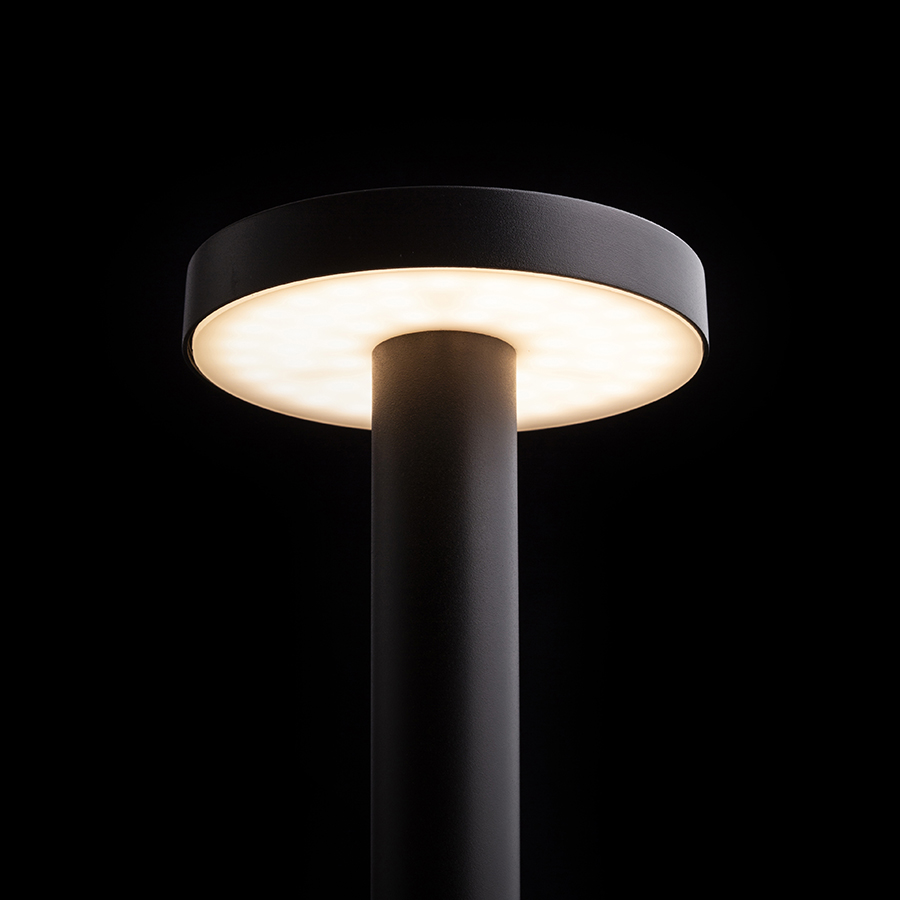 RENDL GEVALIA 20 na bodci čierna matný akrylát 230V LED LED 5W IP65 3000K