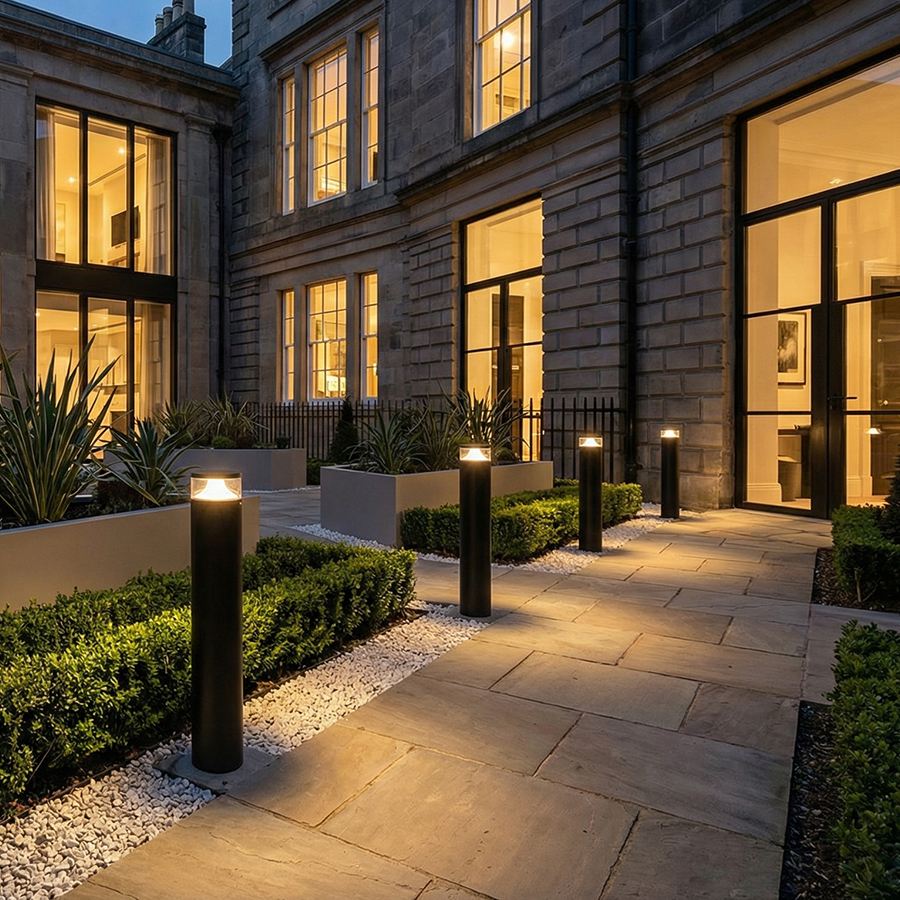 RENDL BRENDA 60 stojanová čierna 230V LED LED 9W IP65 3000K