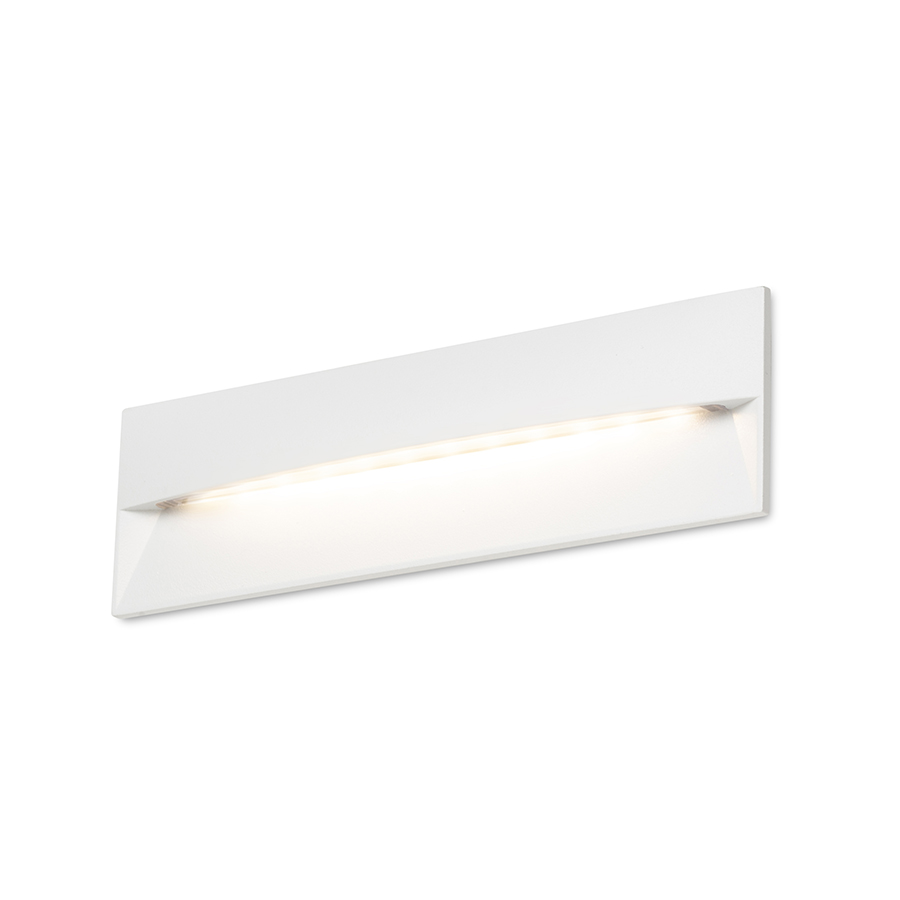 RENDL R14204 REP LED vonkajšie svietidlo, zápustné do steny IP65 biela