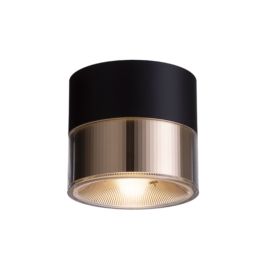 RENDL R14217 JUNIPER LED prisadené svietidlo, downlight čierna/zlatá