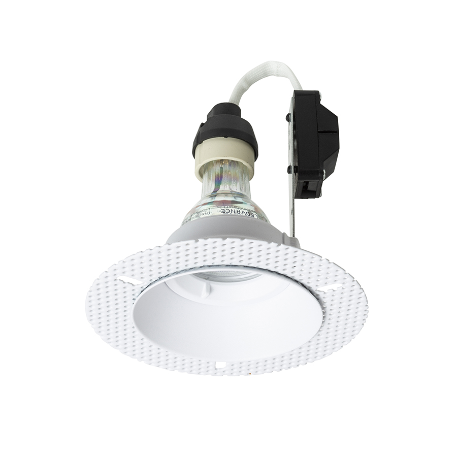 RENDL IPSO R IP65 zápustná čierna 230V LED GU10 9W IP65