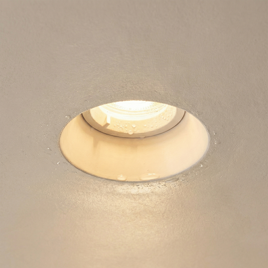 RENDL IPSO R IP65 zápustná biela 230V LED GU10 9W IP65