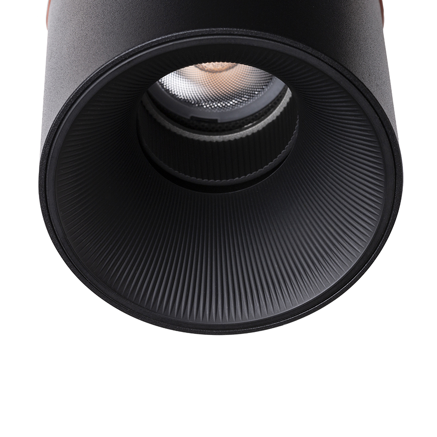 RENDL AUGUSTA dekoratívny reflektor čierna