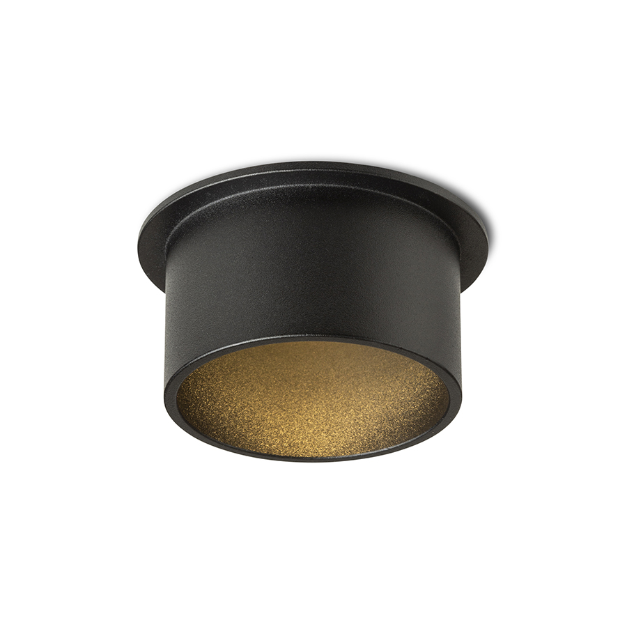 RENDL ORTA zápustná čierna 230V LED GU10 9W