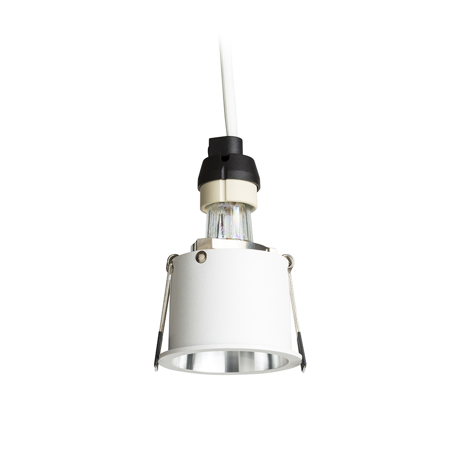 RENDL ORCO zápustná biela hliník 230V LED GU10 9W