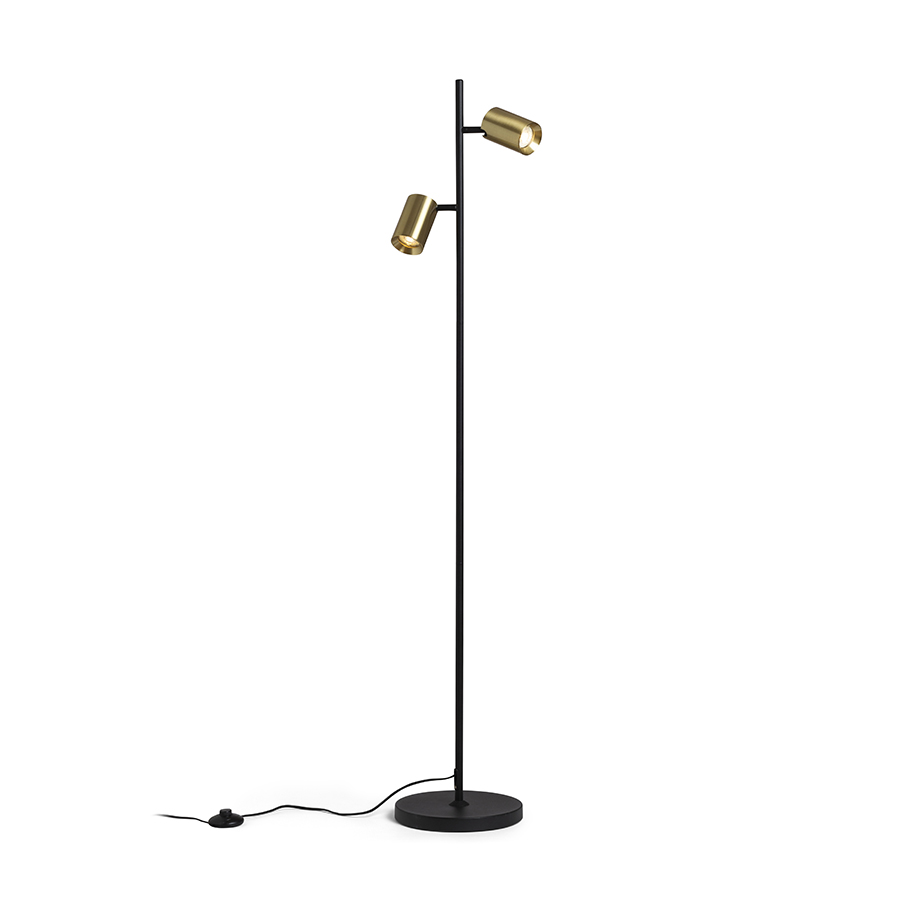 RENDL FLYNN II stojanová biela 230V LED GU10 2x9W